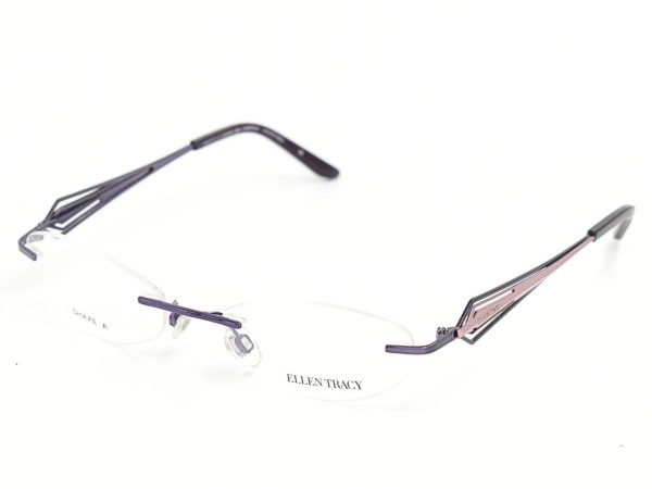 ELLEN TRACY ET LIMERICK VIOLET RED EYEWEAR