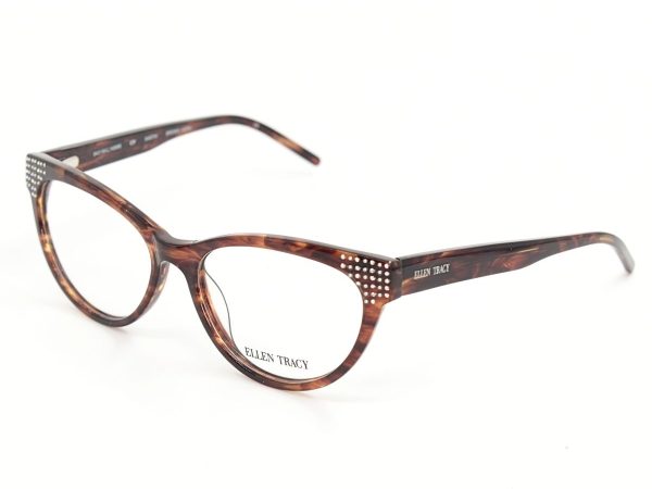 ELLEN TRACY XANTHI BROWN EYEWEAR